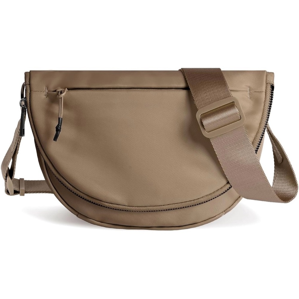 Stylish NWT Crescent Nylon Crossbody Bag